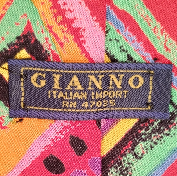 2pc Lot Retro 90s Ties - Picture 6 of 7